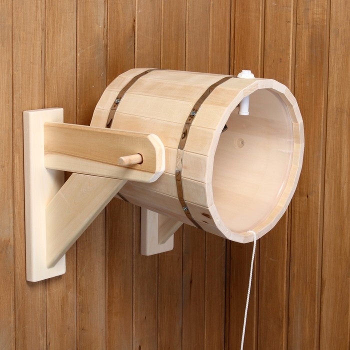 Обливное устройство из липы, 13л, пластиковая вставка, Обливное устройство из липы, 13л, пластиковая вставка, "Добропаровъ"