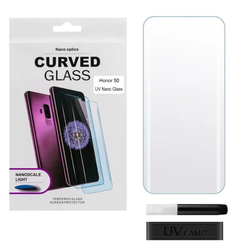 Защитное стекло для Huawei Honor 50 UV Glue