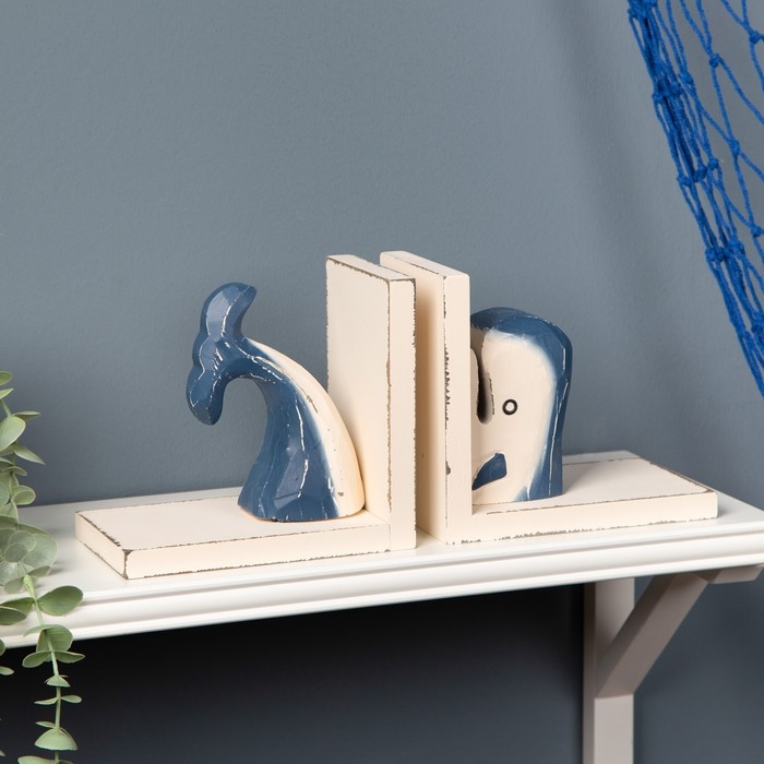 Держатель для книг  Держатель для книг "Кит" 30*17см