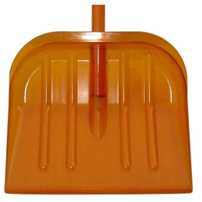 Лопата для уборки снега БАРСКАЯ 46x40 см пласт/ковш алюм/черен V-ручка 5460