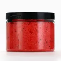 Скраб для тела соляной, 300 г, аромат арбуза, BEAUTY FOOD