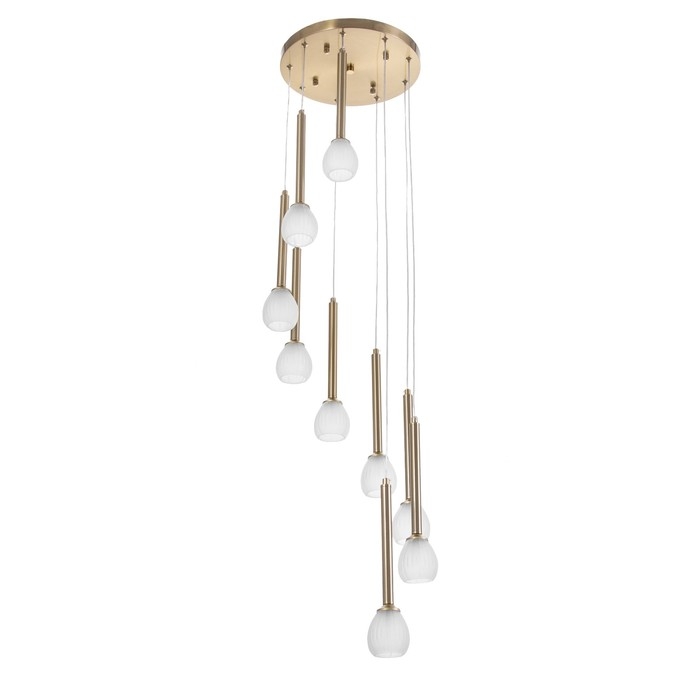 Светильник Светильник "Жаклин" 9х3Вт G4 бронза 30х30х180см