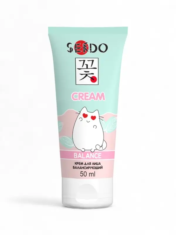Крем для лица Sendo балансирующий, 50 мл Крем для лица Sendo балансирующий, 50 мл