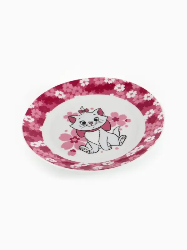 Набор посуды керамической детской, 3 предмета: кружка 200 мл, тарелка 19 см, салатник 250 мл, &laquo;Кошечка Мари&raquo;, Коты Аристократы