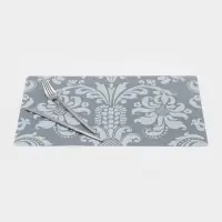 Салфетка сервировочная на стол Доляна &laquo;Абстракция&raquo;, 43&times;28 см, белая