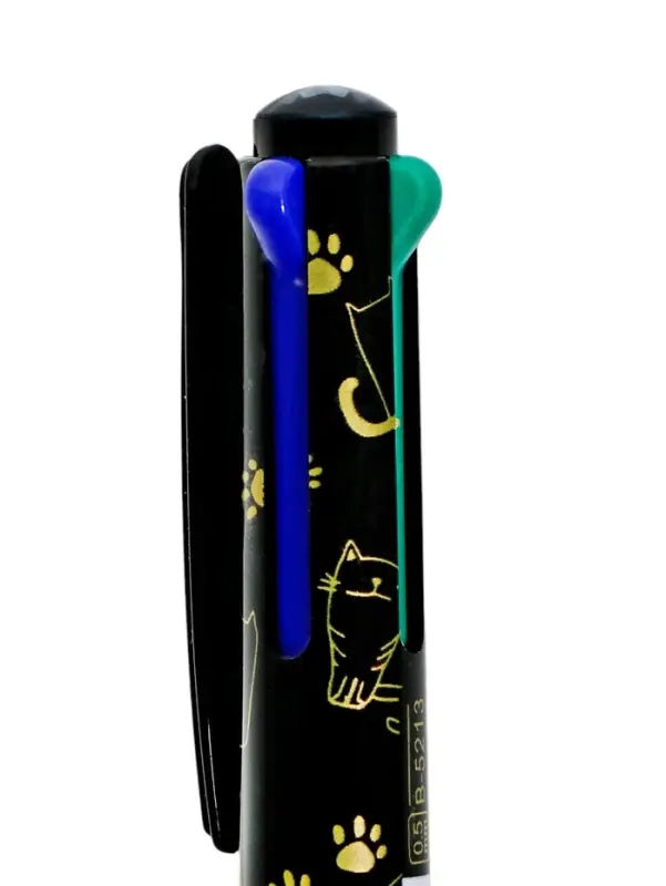 Ручка шариковая многоцветная, автоматическая 4 цвета, корпус с рисунком, МИКС Ручка шариковая многоцветная, автоматическая 4 цвета, корпус с рисунком, МИКС