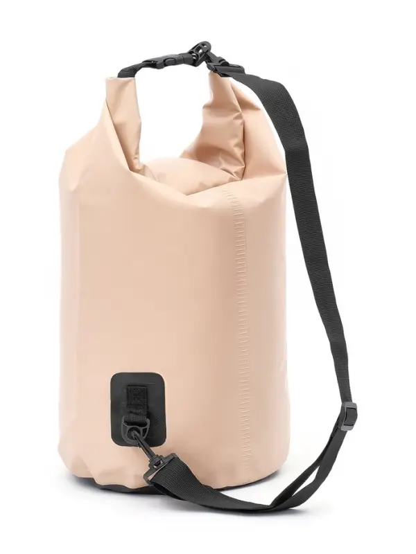 Гермомешок туристический maclay, 30 л, 500D, с лямкой, бежевый