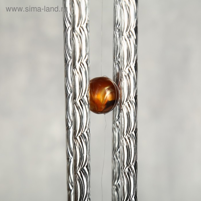 Музыка ветра металл Музыка ветра металл "Двойное сердце со стрелой" 4 трубочки 56 см