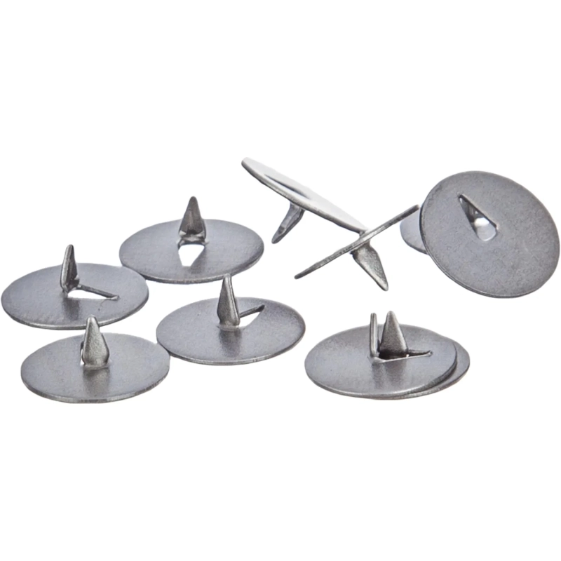 Кнопки канцелярские Глобус металлические,10 мм, 100 шт.в уп. карт/коробка