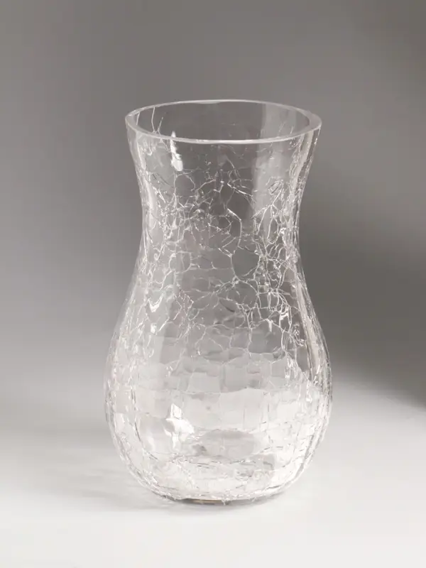 Ваза для цветов &laquo;Паутинка&raquo;, грация, 19.5&times;10.5 см, стекло, прозрачная