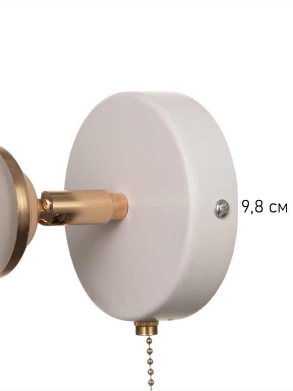 Бра "Лауна" 1хЕ27 40т золото шампань 22х11х20 см