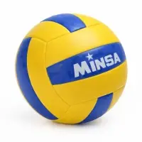 Волейбольный мяч MINSA, машинная сшивка, 18 панелей, р. 5, PVC