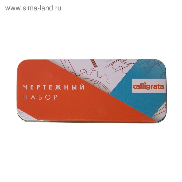 Готовальня 9 предметов: 2 циркуля 120 мм, угольник 60 х 30 х 90 мм, угольник 45 х 45 х 90 мм, линейка 15 см, транспортир, ластик, точилка, в металлическом пенале Готовальня 9 предметов: 2 циркуля 120 мм, угольник 60 х 30 х 90 мм, угольник 45 х 45 х 90 мм, линейка 15 см, транспортир, ластик, точилка, в металлическом пенале