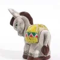 Фигурка декоративная &laquo;Ослик&raquo;, 11&times;11&times;6 см, серая
