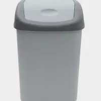 Контейнер для мусора, 14 л, с крышкой, МИКС