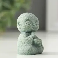 Подставка для благовоний палочек песчаник &laquo;Маленький монах Сян Дао&raquo;, 3.5&times;3&times;5.5 см
