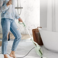 Паровая швабра с насадками КТ-1076 (2 в 1) - 1300 Вт