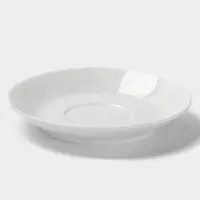 Блюдце Hanna Kn&ouml;vell, d=13.3 см, к чашке 150 мл, фарфор, белое