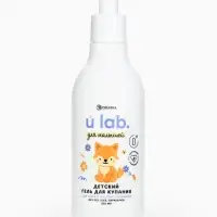 Детский гель для купания &laquo;Зверята&raquo;, с соком алоэ и экстрактом ромашки, 250 мл, ULAB