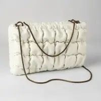 Цепочка-шнурок для сумки, с карабинами, железная, d=3.2 мм, 120 см, цвет бронзовый