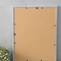 Фоторамка для фото 30х40 см "Oframe", пластик, белый, (пластиковый экран)