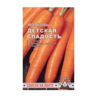 Семена на ленте Морковь &laquo;Детская сладость&raquo;, 8 м, &laquo;Росток-гель&raquo;