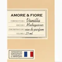 Парфюмерная вода женская Amore & Fiore Vanilla Madagascar, 25 мл
