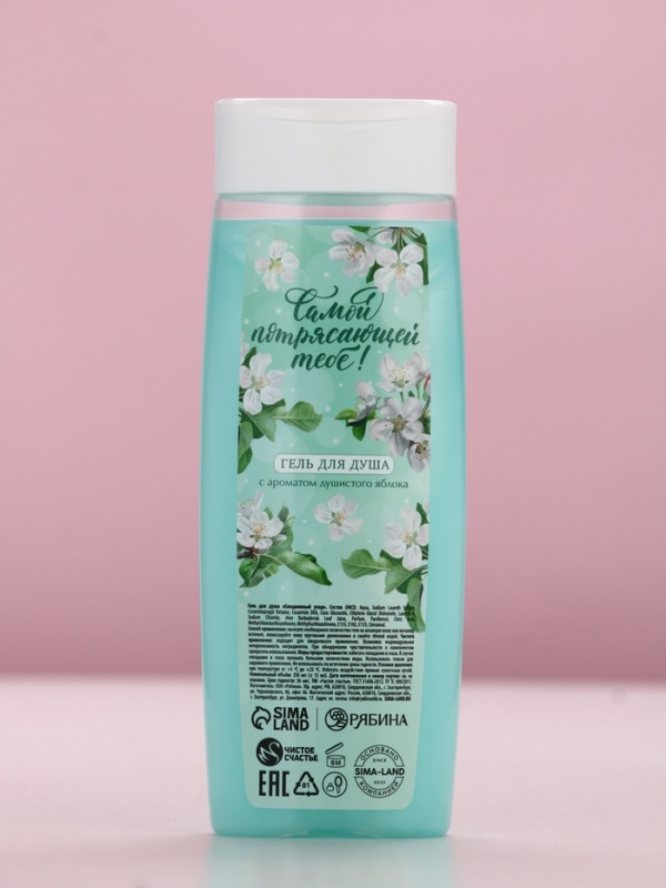 Набор Набор "Самой потрясающей тебе", гель для душа 250 мл и мочалка для тела