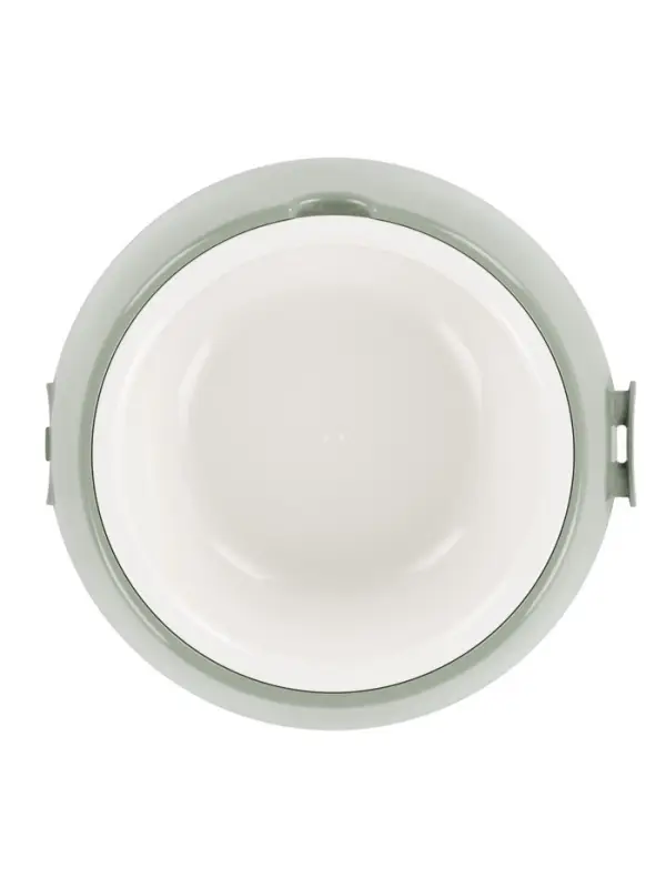 Лего-миска для животных &laquo;Фокси&raquo;, 300 мл, с наклоном, пластик, цвет фисташковый