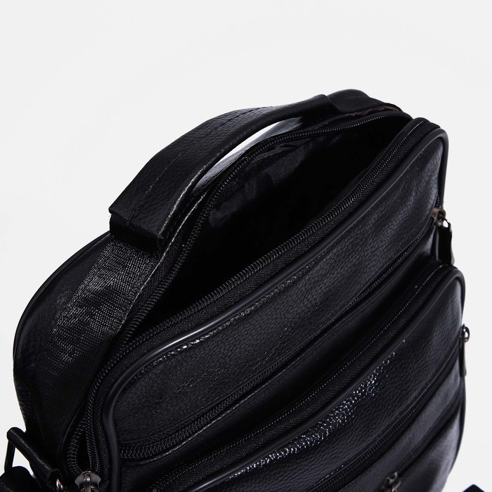 Сумка мужская, цвет чёрный Сумка мужская, цвет чёрный