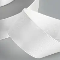 Лента атласная, 25 мм &times; 23 &plusmn;1 м, белая №01