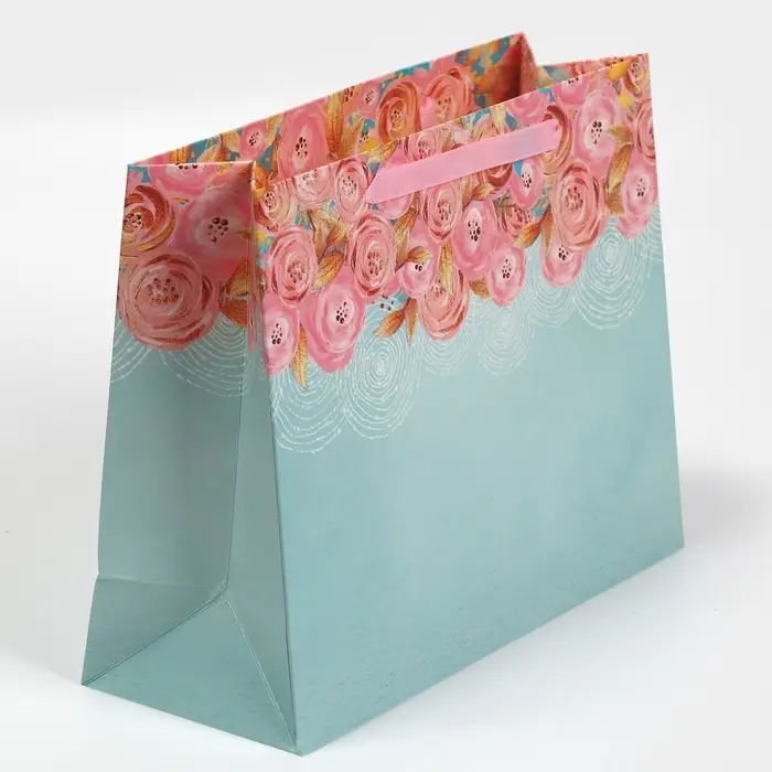 Пакет подарочный ламинированный, упаковка, «Нежность», 22 х 17.5 х 8 см Пакет подарочный ламинированный, упаковка, «Нежность», 22 х 17.5 х 8 см