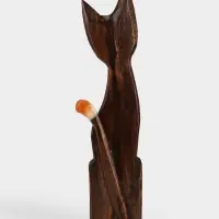 Сувенир дерево "Кошка" 50 см