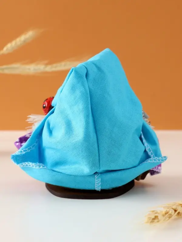 Оберег-домовой Оберег-домовой "Везунчик с божьей коровкой", 9х9/13см