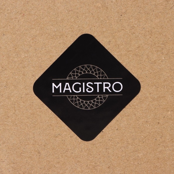 Стакан Magistro IceBar. Gold, 250 мл, стекло, цвет золотой