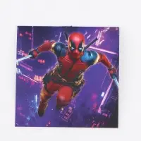 Блокнот 10х10см, 16 л МИКС "Человек паук"