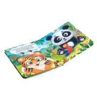 Книга картонная с глазками &laquo;Милые зверята&raquo;, 10 стр.