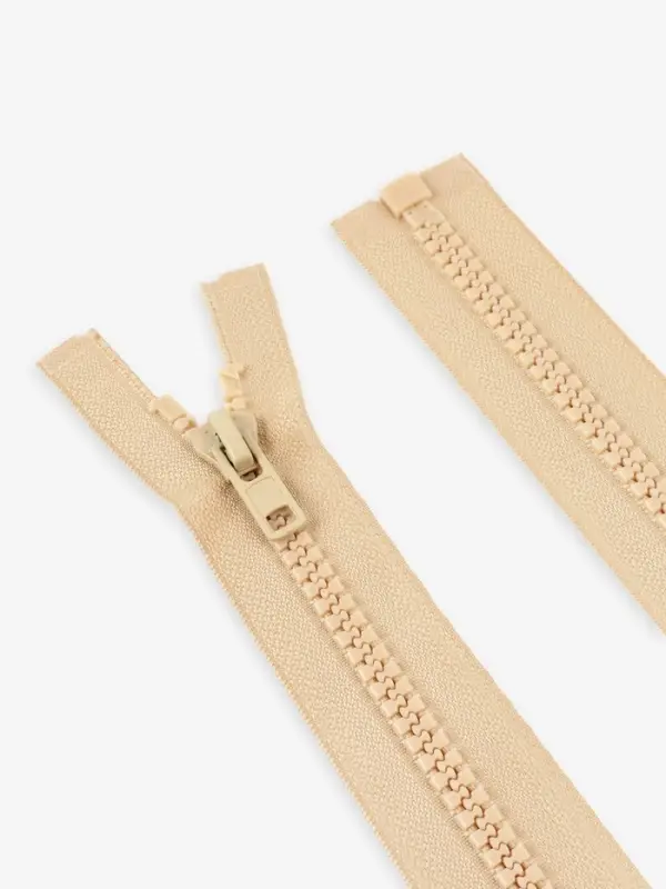 Молния &laquo;Трактор&raquo;, №8, разъёмная, замок автомат, 100 см, бежевая