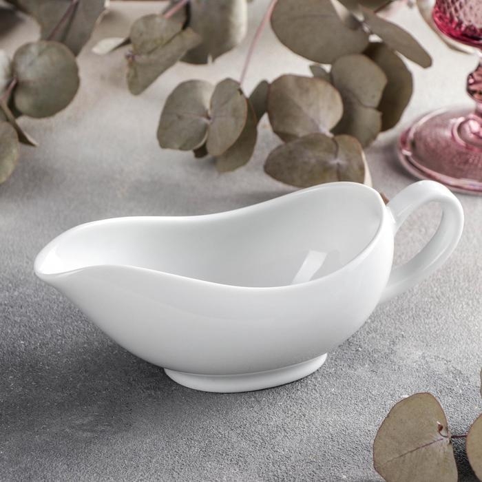 Соусник фарфоровый «Бельё», 150 мл Соусник фарфоровый «Бельё», 150 мл