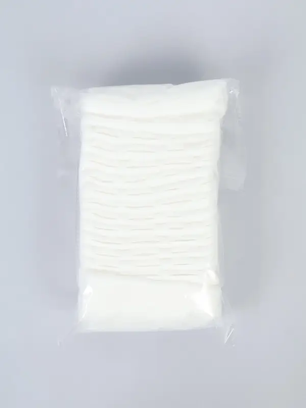 Вата, Артикул VHV-100 ,100 грамм, лента зиг-заг, хлопок/вискоза, с перфорацией, 70 шт. в коробе 1099