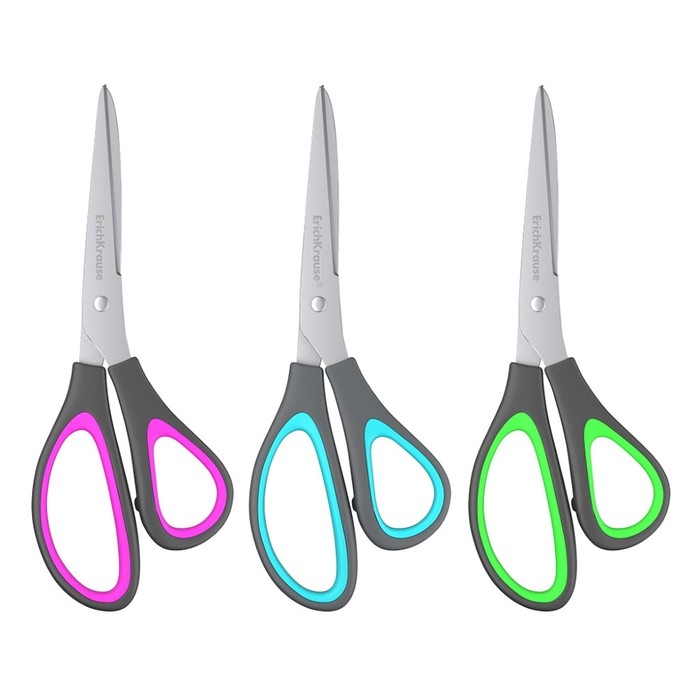 Ножницы Standard+ Ergo, 17 см, блистер, МИКС Ножницы Standard+ Ergo, 17 см, блистер, МИКС