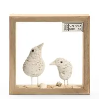 Фигурка декоративная &laquo;Птицы на пляже с ракушками&raquo;, 20&times;4.5&times;20 см