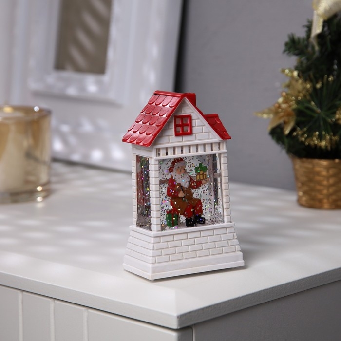 Светодиодная фигура «Дед Мороз» 7.5 × 12.5 × 4.9 см, пластик, батарейки АААх2 (не в комплекте), свечение тёплое белое Светодиодная фигура «Дед Мороз» 7.5 × 12.5 × 4.9 см, пластик, батарейки АААх2 (не в комплекте), свечение тёплое белое