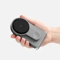 Складная станция беспроводной зарядки transForm, серый металлик Складная станция беспроводной зарядки transForm, серый металлик