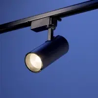 Трековый светильник Luazon lighting, LTL-008, 20 Вт, 1400 Лм, 4000 K, чёрный, свечение нейтральное белое