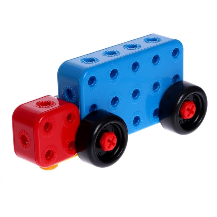 Конструктор в чемодане «Объёмная мозаика», с электрическим шуруповертом, 54 модели, 292 детали Конструктор в чемодане «Объёмная мозаика», с электрическим шуруповертом, 54 модели, 292 детали