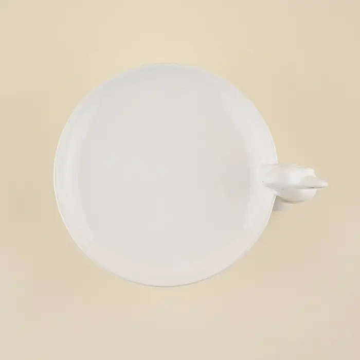 Подставка для торта и пирожных SL Home &laquo;Пасхальные кролики&raquo;, 30.5&times;25&times;15.5 см, доломит, белое