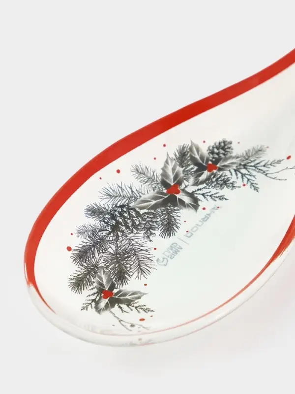 Подставка под ложку  Подставка под ложку "С Новым Годом" 21,5x7,5x1,5 см