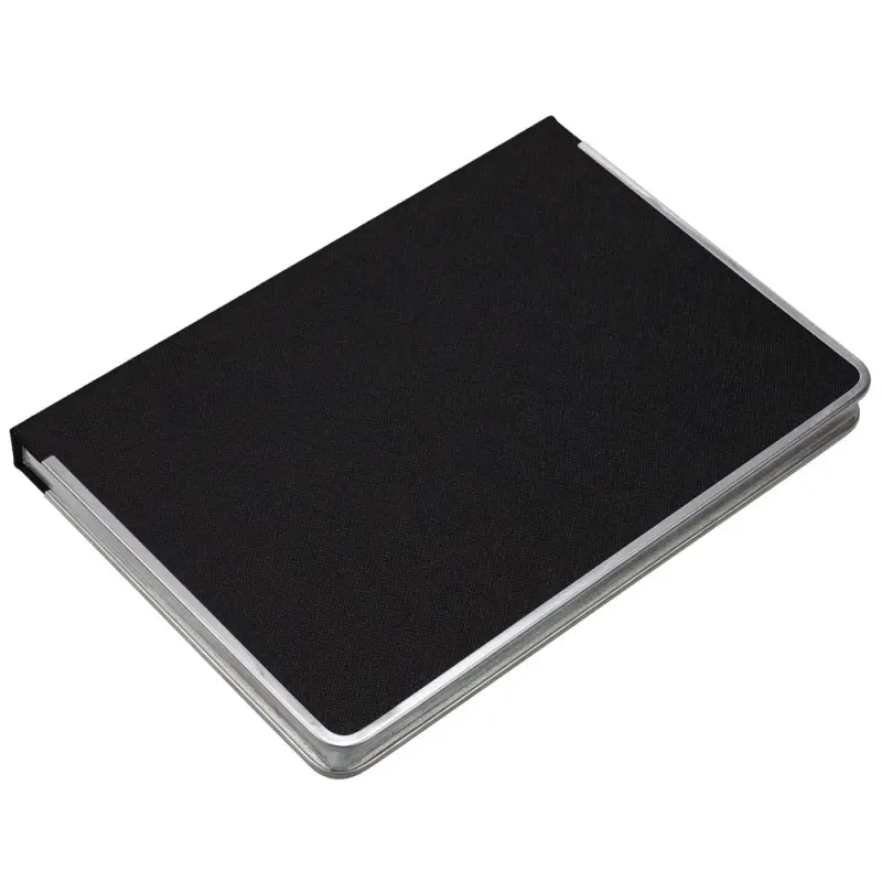 Ежедневник Frame Metal, недатированный, черный