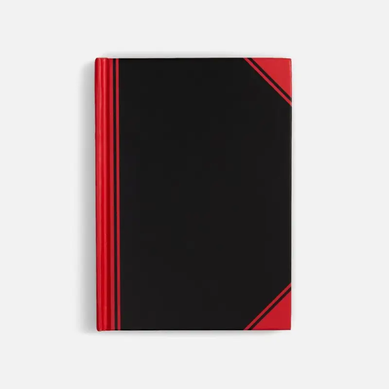 Блокнот Accenti Mini, черный с красным Блокнот Accenti Mini, черный с красным